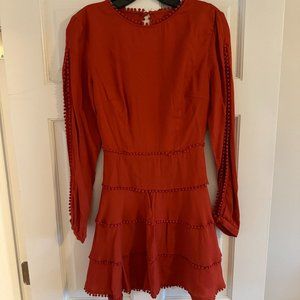 Finders Red Party Dress